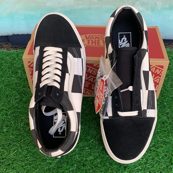 VANS OLD SKOOL OVERSIZECKRBRD Blkmshmlw MEN’S - Picture 8 of 17